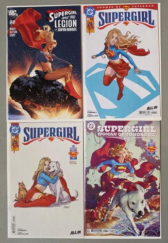 Supergirl lot 4 comics - dc,