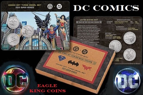 2025 comic art three medal - three,