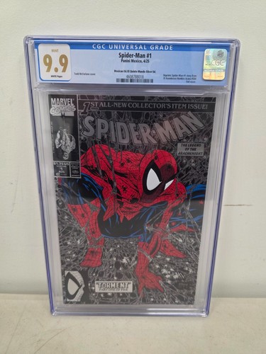 Spider man 1990 silver cgc - spider-man,
