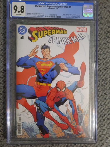 Superman spider man cgc 8 - cgc, 9.8