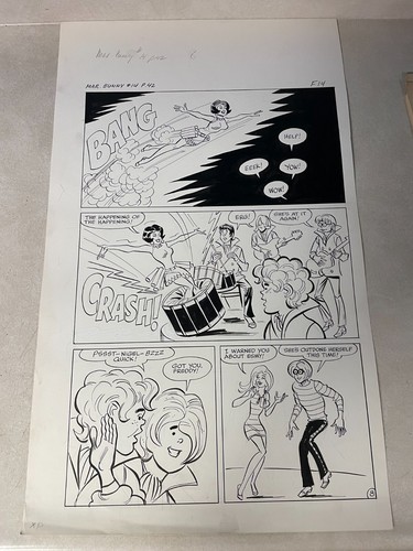 Bunny original comic art - #14,