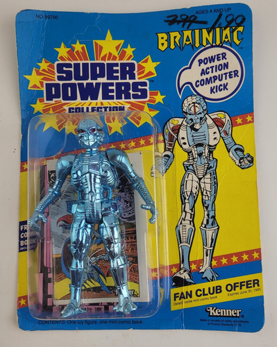 Super powers brainiac vintage - powers,