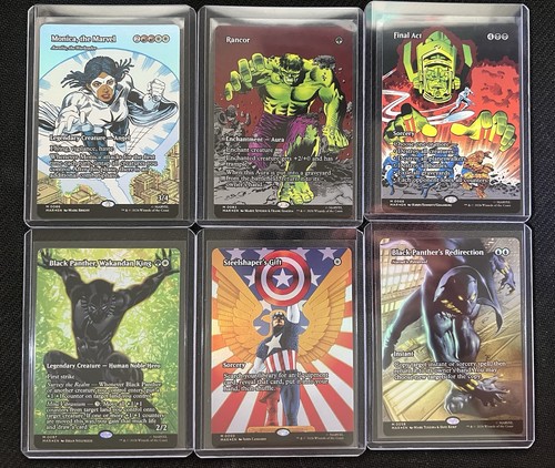 Lotto carte mtg marvel - carte,