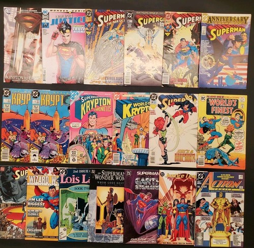 Superman comic lot - superman, 19