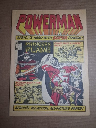 Powerman africa super hero - powerman,