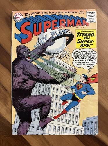 Superman 138 1960 - superman,